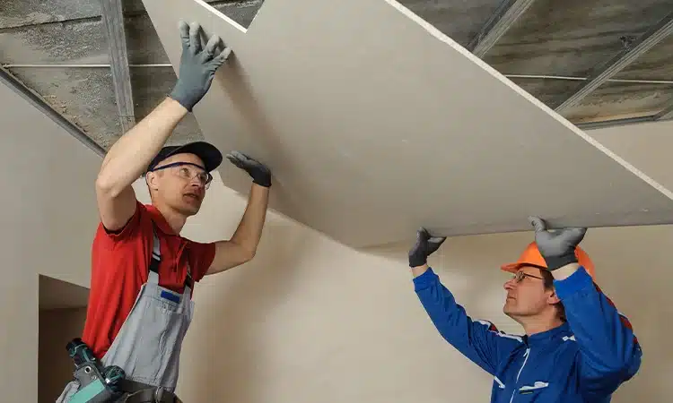 Ceiling work in Dubai