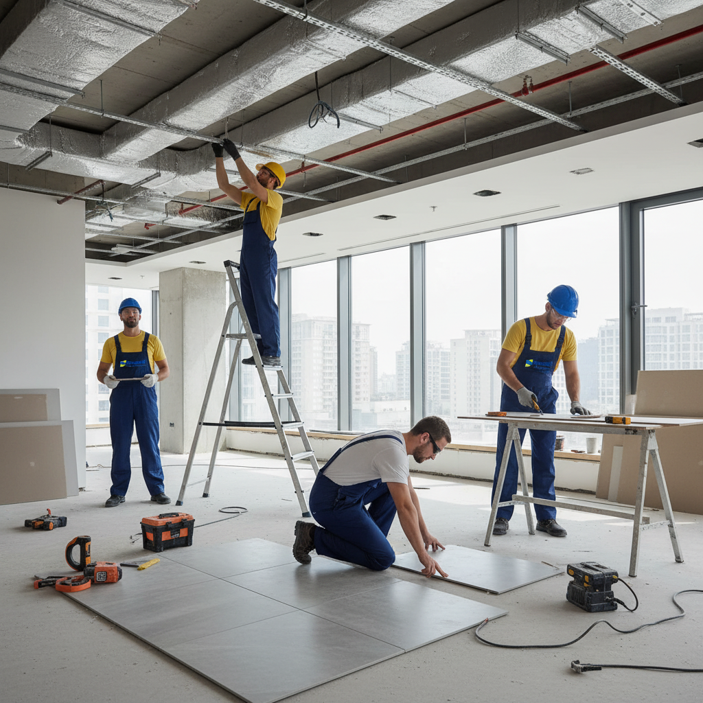 Fit-Out, Painting & Flooring Services in Dubai | SpatialFit